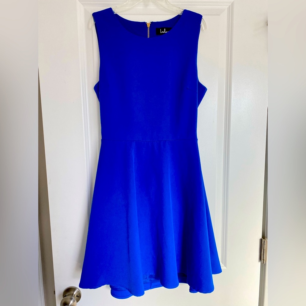 Lulus Royal Blue Midi Dress